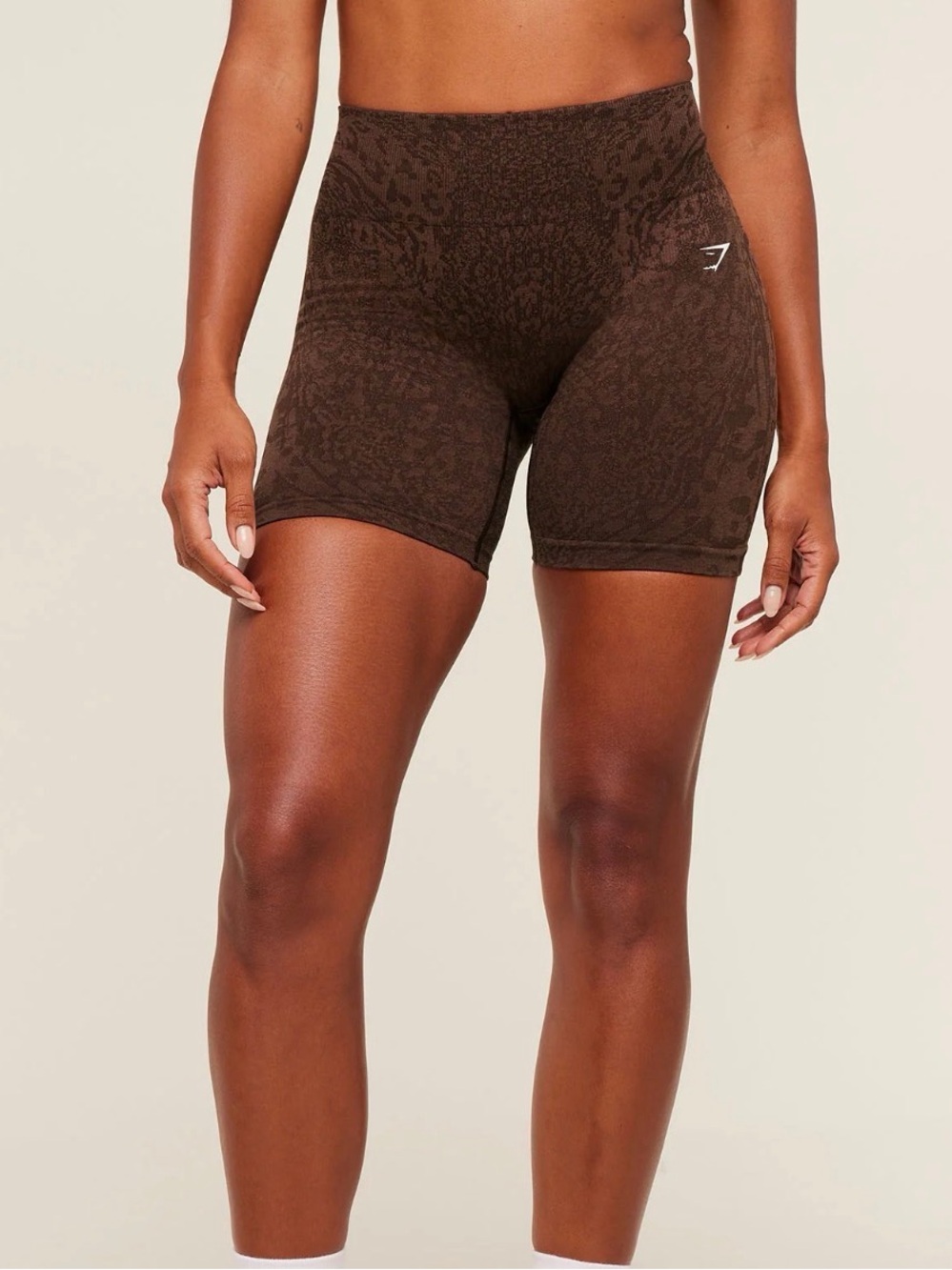 Gymshark Adapt Animal shorts color Brown